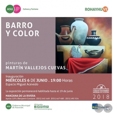 Barro y Color - Pinturas de MARTN VALLEJOS CUEVAS - Mircoles, 06 de Junio de 2018